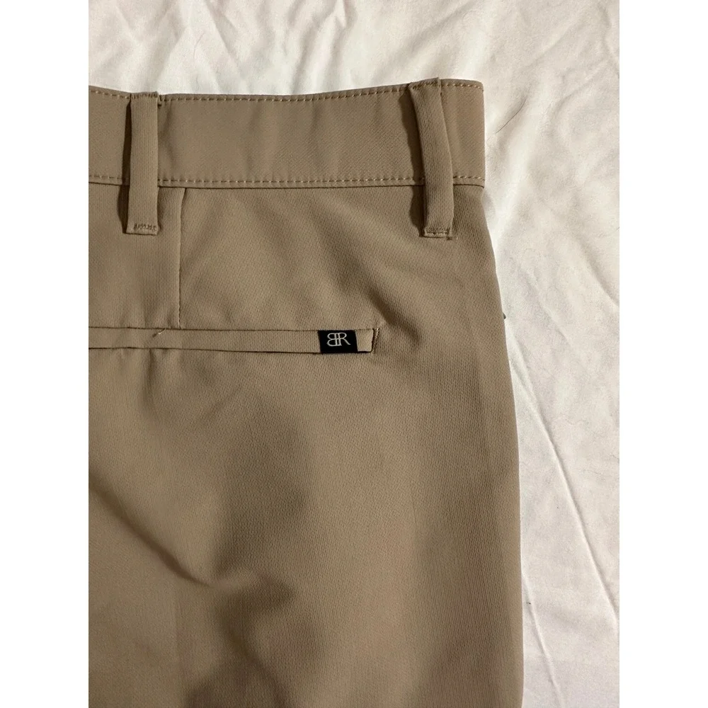 Banana Republic Men's Flat‎ Front Straight Khakis Workwear Size 36 X 30